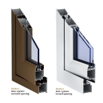 AluPure Door System Inward / Outward opening